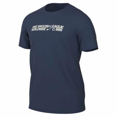Heren-T-Shirt met Korte Mouwen Nike TEE ESS CORE 4 DM6409 410 Marineblauw - Maat: XL