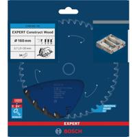 Bosch Professional Cirkelzaagblad EXPERT Construct Wood | Ø 160 x 2,0 x 20mm 24T - 2608644136