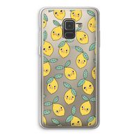 Citroenen: Samsung Galaxy A8 (2018) Transparant Hoesje