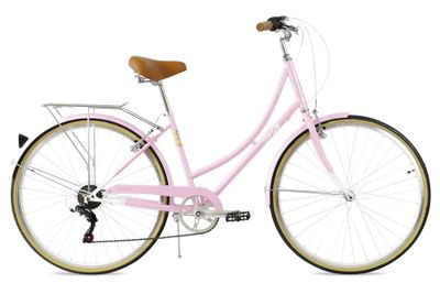 FabricBike Step-City 7-Versnellingen Stadsfiets - Pink FabricBike Step-City 7-Versnellingen Stadsfiets - Pink