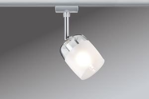 Paulmann Blossom 230V-railsysteem lamp URail G9 10 W LED Chroom (mat), Satijn