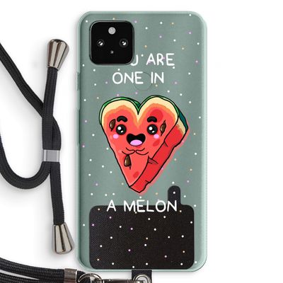 One In A Melon: Pixel 5a 5G Transparant Hoesje met koord