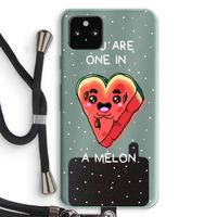 One In A Melon: Pixel 5a 5G Transparant Hoesje met koord