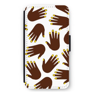 Hands dark: iPhone 12 mini Flip Hoesje