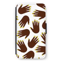 Hands dark: iPhone 12 mini Flip Hoesje