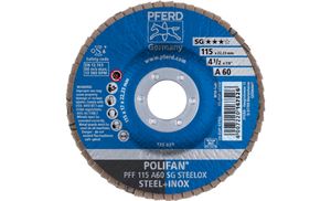 PFERD 67606115 A Sg Steelox Lamellenschijf Diameter 115 mm Boordiameter 22.23 mm 10 stuk(s)