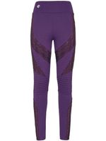 Philipp Plein legging à ornements strassés - Violet - thumbnail