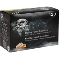 Bradley apple wood briketten rookhout (120 stuks)