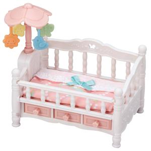 Sylvanian Families bed voor drieling met mobiel