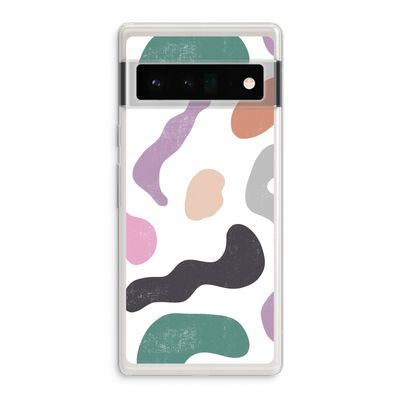Memphis Shapes: Google Pixel 6 Pro Transparant Hoesje