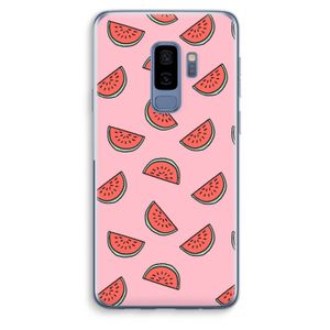 Watermeloen: Samsung Galaxy S9 Plus Transparant Hoesje