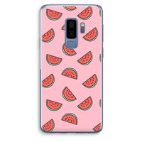 Watermeloen: Samsung Galaxy S9 Plus Transparant Hoesje