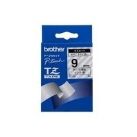 Brother Black on Clear Gloss Laminated Tape, 9mm labelprinter-tape TZ