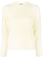 Jil Sander crew-neck wool jumper - Jaune