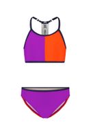 B.Nosy Meisjes bikini sportief AOP - Electric grape - thumbnail