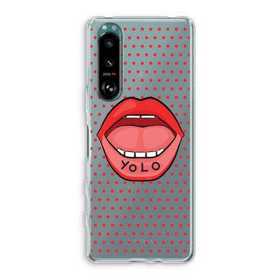 Yolo Denise: Sony Xperia 5 III Transparant Hoesje