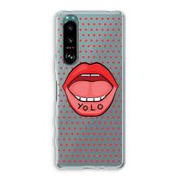 Yolo Denise: Sony Xperia 5 III Transparant Hoesje Yolo Denise: Sony Xperia 5 III Transparant Hoesje