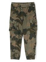 Il Gufo pantalon cargo à imprimé camouflage - Vert