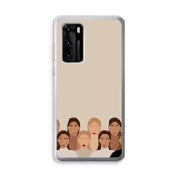 Girls girls girls: Huawei P40 Transparant Hoesje