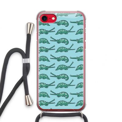 Kroko: iPhone SE 2020 Transparant Hoesje met koord