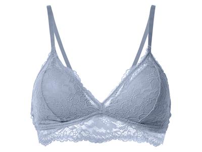 esmara Dames bustier met kant (Blauw, L (44/46))