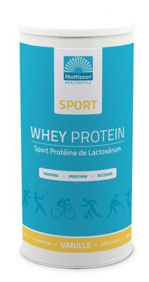 Mattisson Sport wei whey proteine concentraat vanille