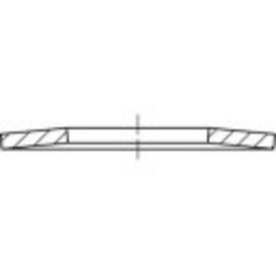TOOLCRAFT TO-5362077 Schijfveren 20 mm DIN 2093 RVS 200 stuk(s)