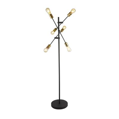 Searchlight Design vloerlampArmstrong - EU8076-6BK