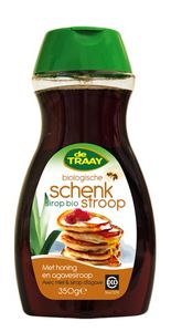 De Traay Schenkstroop met Honing en Agave EKO 350ML