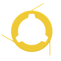 Pradovent Trim Ø100 Mm Montagering - Voor Flexibele Slangen