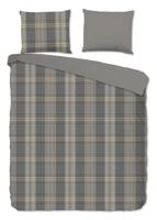 Good Morning Dekbedovertrek "geruite print" - Multi - (240x200/220 cm) - Katoen