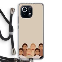 Girls girls girls: Xiaomi Mi 11 Transparant Hoesje met koord