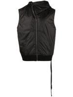 Rick Owens DRKSHDW hoodie sans manches à poches plaquées - Noir