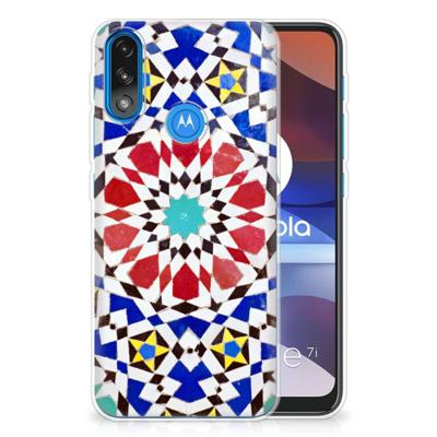Motorola Moto E7/E7i Power | TPU | Siliconen hoesje | Mozaïek