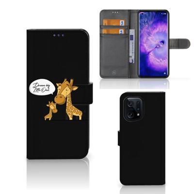 OPPO Find X5 Leuk Hoesje Giraffe OPPO Find X5 Leuk Hoesje Giraffe