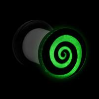 "Glow in the Dark"-Plug Acryl Tunnels & Plugs - thumbnail