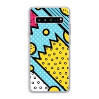 Pop Art #1: Samsung Galaxy S10 5G Transparant Hoesje