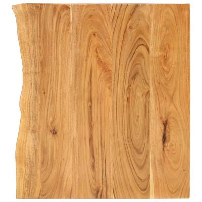 Wastafelblad 58x52x3,8 cm massief acaciahout