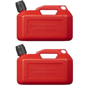 Jerrycan/benzinetank 5 liter rood