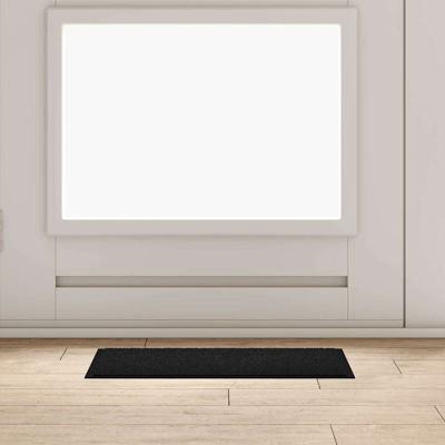 Deurmat Zwart 40 x 60 cm Teddy Stof