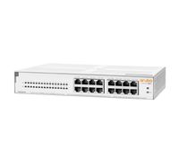 Aruba Instant On 1430 16G Class4 PoE 124W Unmanaged L2 Gigabit Ethernet (10/100/1000) Power over Ethernet (PoE) 1U Wit - thumbnail