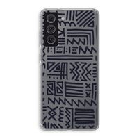 Marrakech print: Samsung Galaxy S21 FE Transparant Hoesje