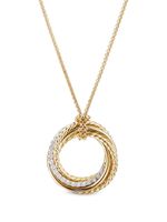 David Yurman collier en or 18ct à pendentif à ornements - thumbnail