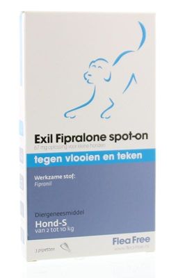 Exil Fipralone spot on hond small (3 st)