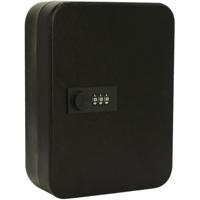 Sleutelkast met combinatieslot, voor 48 sleutels, zwart