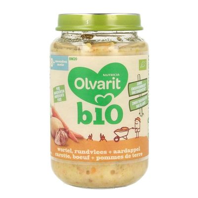 Olvarit Wortel rund aardappel 8M21 bio (200 gr)