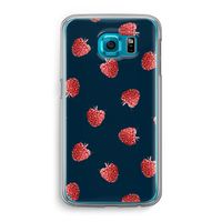 Framboosjes: Samsung Galaxy S6 Transparant Hoesje