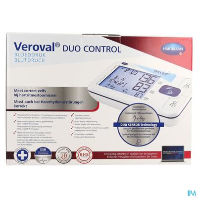 Hartmann Veroval Duo Control Large Bovenarm Bloeddrukmeter