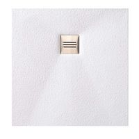 Boss & Wessing Composiet Douchebak Square 80x80 cm Wit - Pizarra Boss & Wessing Composiet Douchebak Square 80x80 cm Wit - Pizarra