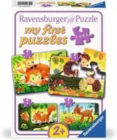 Ravensburger Legpuzzel Kleine Dierenfamilies, 4in1 - thumbnail